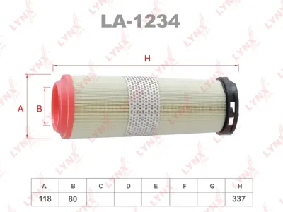 LYNX LA1234 Воздушный фильтр