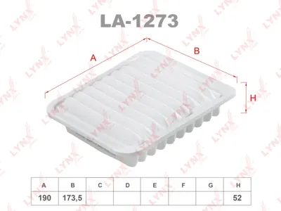 LYNX LA1273 Воздушный фильтр