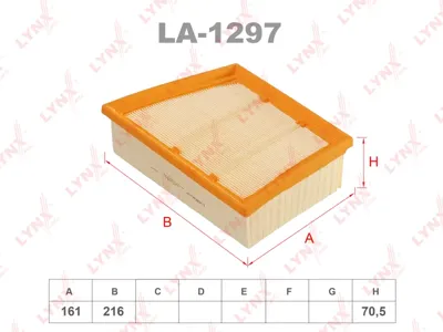 LYNX LA1297 Воздушный фильтр