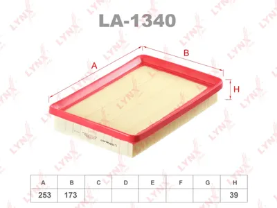 LYNX LA1340 Воздушный фильтр