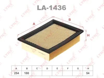 LYNX LA1436 Воздушный фильтр