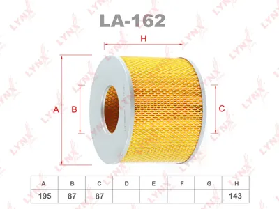 LYNX LA162 Воздушный фильтр