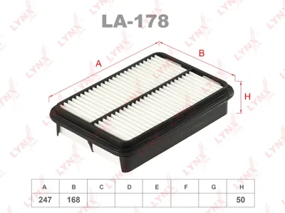 LYNX LA178 Воздушный фильтр