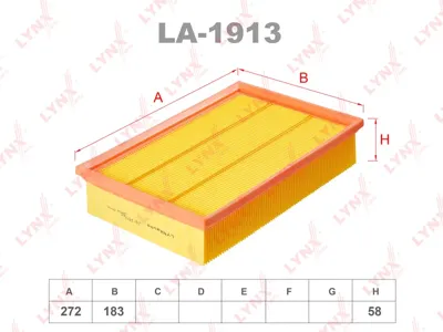 LYNX LA1913 Воздушный фильтр