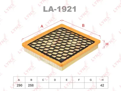 LYNX LA1921 Воздушный фильтр