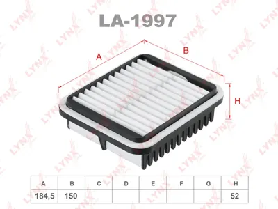 LYNX LA1997 Воздушный фильтр