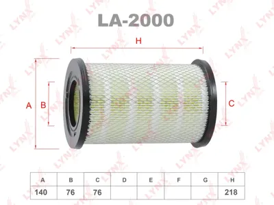 LYNX LA2000 Воздушный фильтр