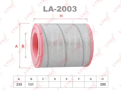 LYNX LA2003 Воздушный фильтр