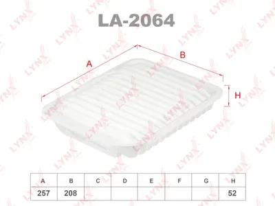 LYNX LA2064 Воздушный фильтр