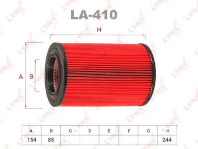 LYNX LA410 Воздушный фильтр