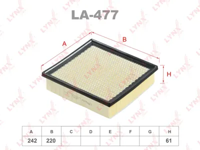 LYNX LA477 Воздушный фильтр