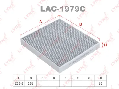 LYNX LAC1979C Фильтр салонный угольный