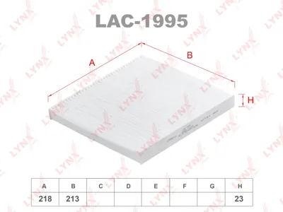 LYNX LAC1995 Фильтр салона