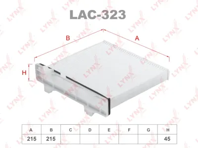 LYNX LAC323 Фильтр салона