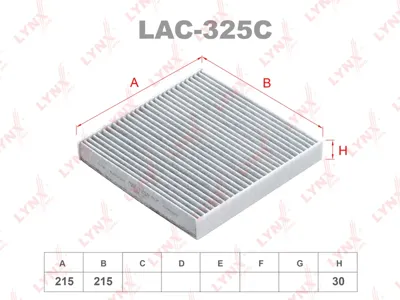LYNX LAC325C Фильтр салона угольный