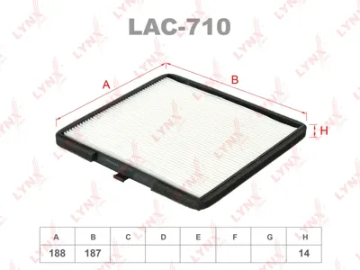 LYNX LAC710 Фильтр салона