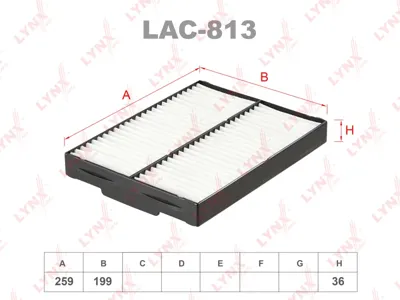 LYNX LAC813 Фильтр салона