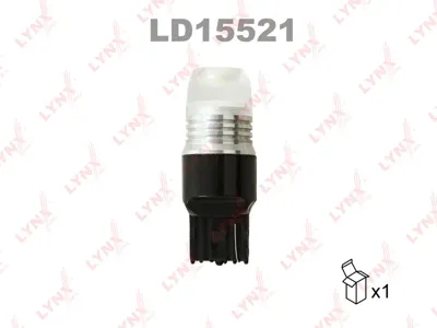 LYNX LD15521 Лампа LED W21W T20 12V W3x16D 7000K