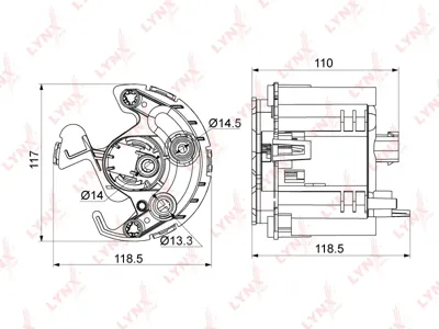 LYNX LF1002M Фильтр топливный