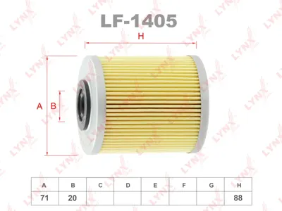 LYNX LF1405 Фильтр топливный