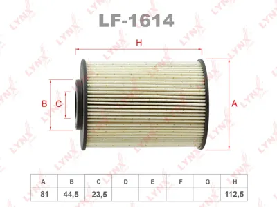 LYNX LF1614 Фильтр топливный