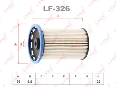 LYNX LF326 Фильтр топливный