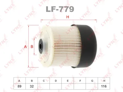 LYNX LF779 Фильтр топливный