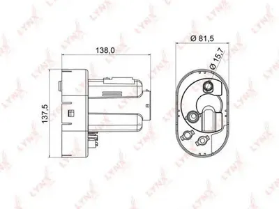 LYNX LF963M Фильтр топливный