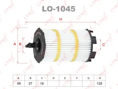 LYNX LO1045 Фильтр масляный