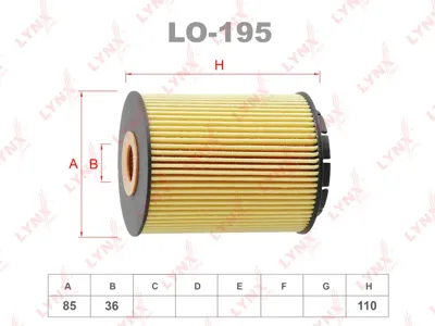 LYNX LO195 Фильтр масляный (картридж)