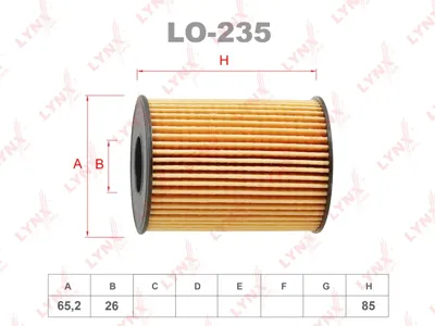 LYNX LO235 Фильтр масляный