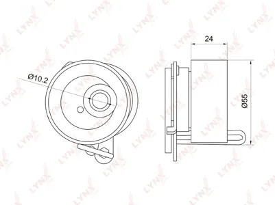 LYNX PB1019 Ролик ГРМ Honda Civic (01-) натяжителя