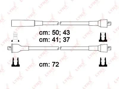 LYNX SPC4606 Комплект высоковольтных проводов (класс F) Lada 2121