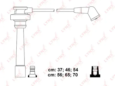 LYNX SPC5529 Комплект проводов высоковольтных Mitsubishi Pajero Pajero Sport 3.0-3.5i 94>