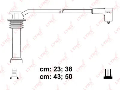 LYNX SPE3011 Комплект проводов высоковольтных Ford Focus 1.82.0 98-04 Mondeo 1.6-2.0 94-13