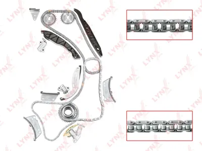 LYNX TK0021 Комплект цепи Hyundai Kia H-1STAREX Sorento 02- 2.5D