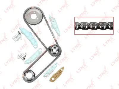 LYNX TK0121 Комплект цепи HYUINDAI Santa Fe ГРМ