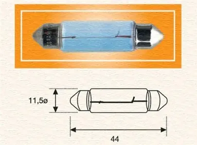MAGNETI MARELLI 009461200000 Лампа С10W 12V min10