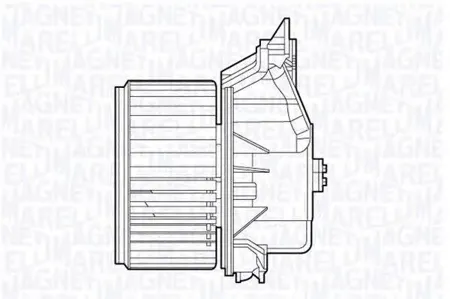 MAGNETI MARELLI 069412657010 Вентилятор салона