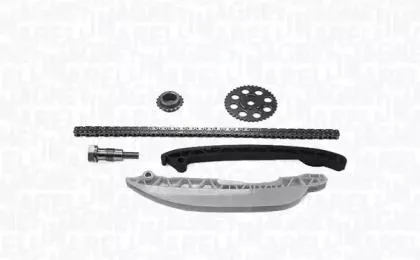 MAGNETI MARELLI 341500000340 Ремкомплект ГРМ [цепь,натяжитель,2 успокоителя, 2 звездочки]