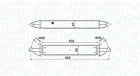 MAGNETI MARELLI 351319204610 Интеркулер