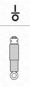 MAGNETI MARELLI 357064070000 Амортизатор задний газовый