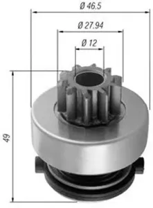 MAGNETI MARELLI 940113020353 Ведущая шестерня, стартер