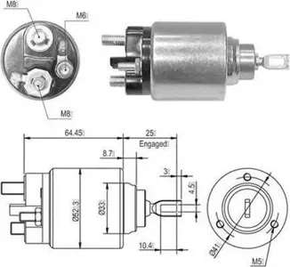 MAGNETI MARELLI 940113050010 Втягивающее реле