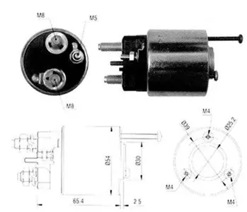 MAGNETI MARELLI 940113050065 Втягивающее реле стартера