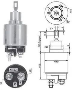 MAGNETI MARELLI 940113050127 Втягивающее реле Fiat BMW Volvo E32CROMA740960940 -87 3.0-3.51.62.0