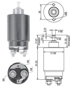 MAGNETI MARELLI 940113050264 Втягивающее реле стартера