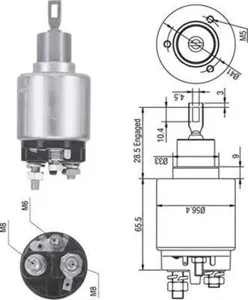 MAGNETI MARELLI 940113050271 Втягивающее реле