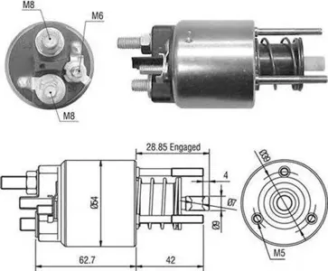 MAGNETI MARELLI 940113050453 Втягивающее реле
