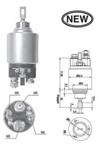 MAGNETI MARELLI 940113050555 Реле стартера
